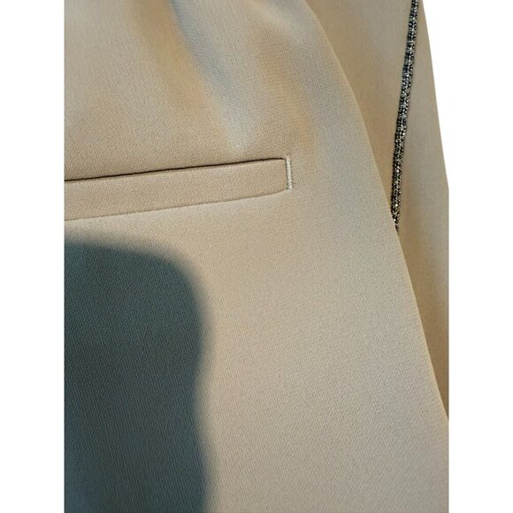 Peserico NEW  trousers in side monile cady Woman's Pants Size 38 Size 6 - Picture 7 of 8